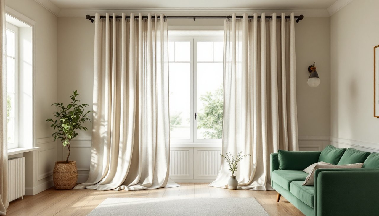 Sheer Curtains for Living Rooms That Work Day and Night