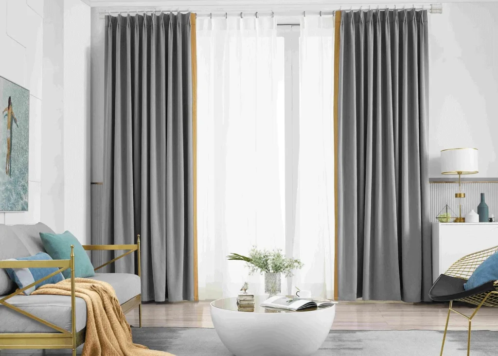 Sheer curtains made to measure